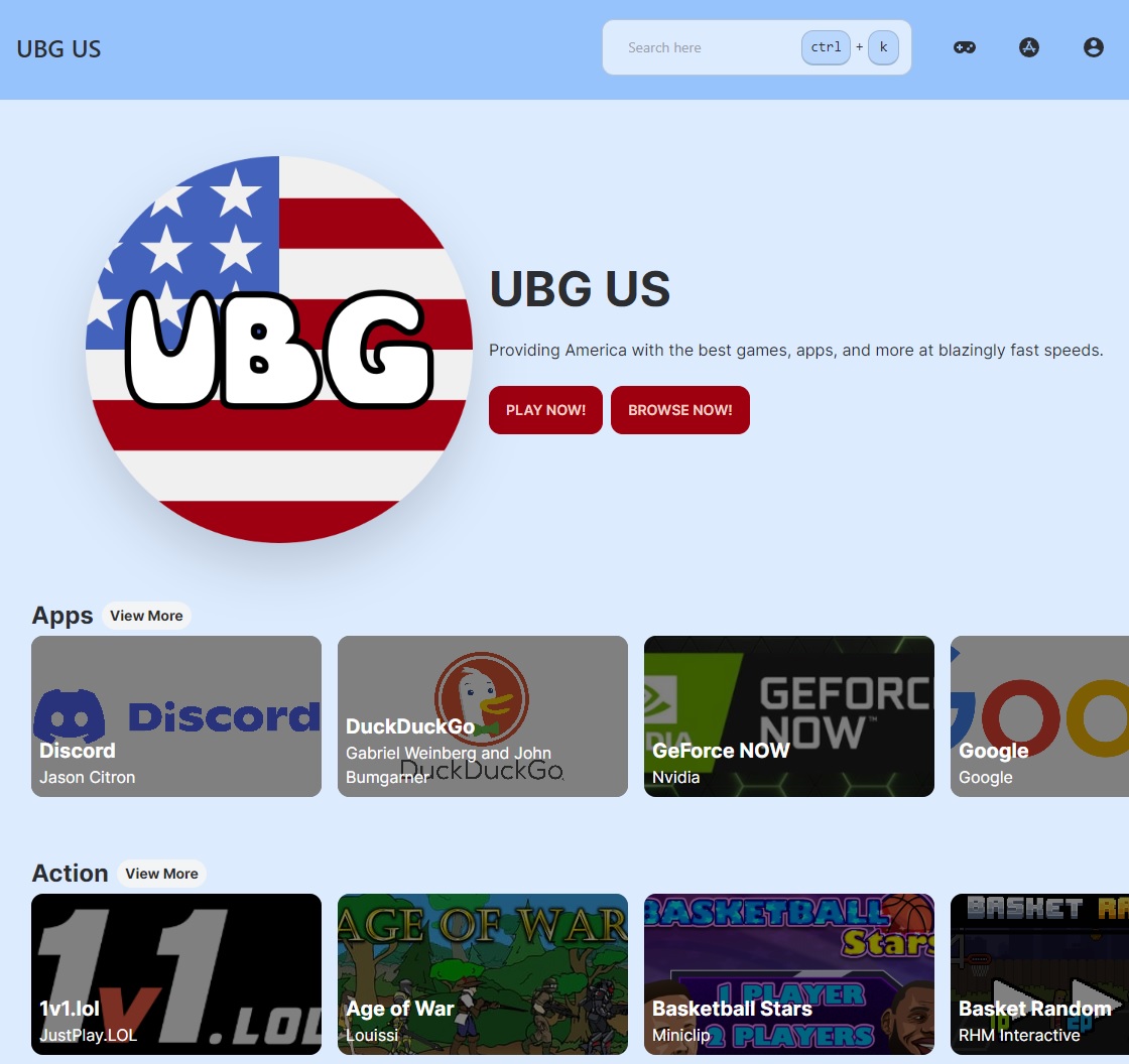 UBG US GAMES