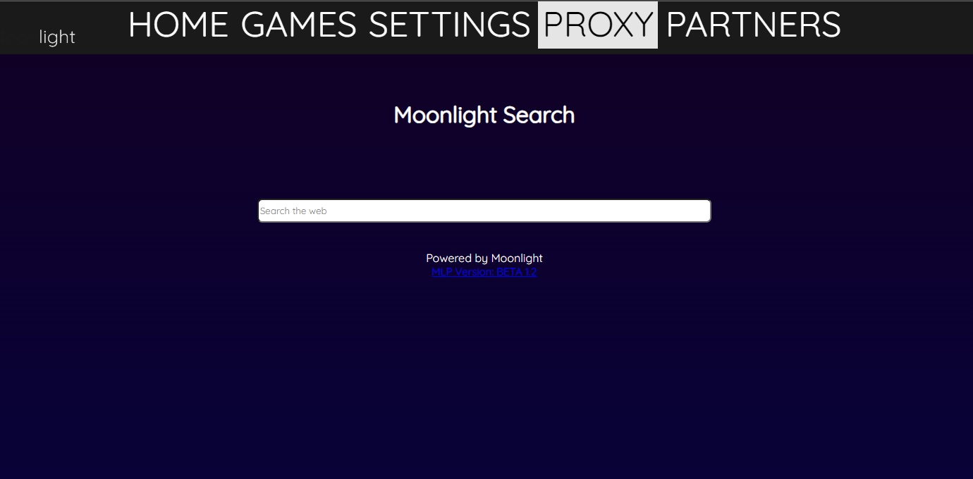 Moonlight proxy