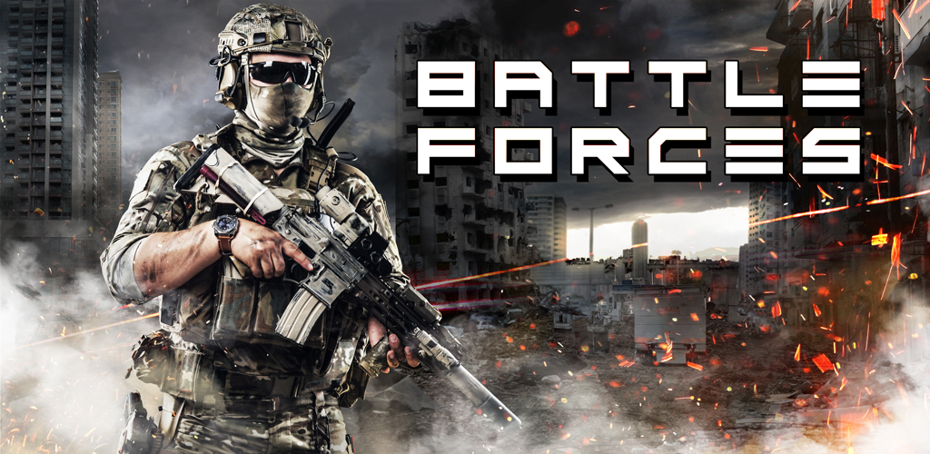 Battle Forces: dramatic cyberpunk style shooting game